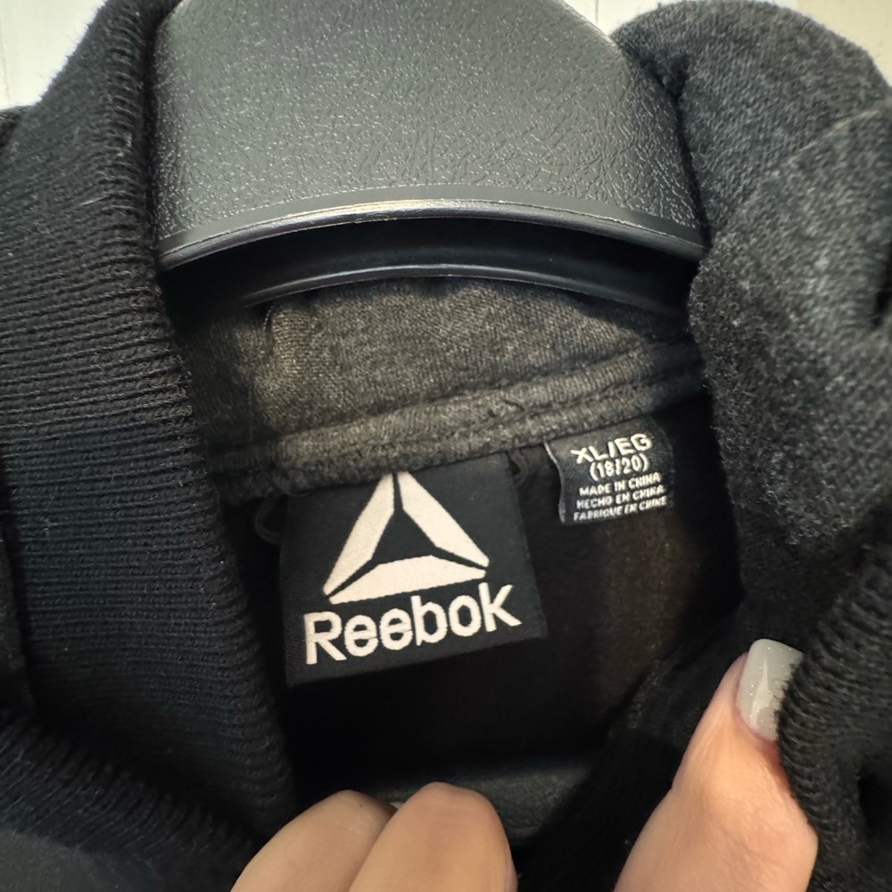 Reebok Charcoal Full-Zip Jacket - Picture 2 of 5